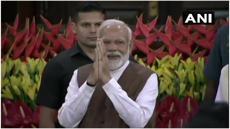 लोकसभा चुनाव 2019: सर्वसम्मति से NDA संसदीय दल के नेता चुने गए नरेंद्र मोदी