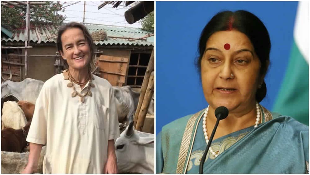 गौ सेवा कर रहीं पद्मश्री विजेता जर्मन नागरिक को वीजा देने से किया इनकार, सुषमा स्वराज ने मांगी रिपोर्ट गौ सेवा कर रहीं पद्मश्री विजेता जर्मन नागरिक को वीजा देने से किया इनकार, सुषमा स्वराज ने मांगी रिपोर्ट