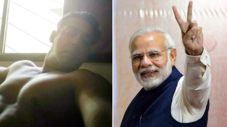 पीएम मोदी की जीत से उत्साहित सलमान खान ने उतारी शर्ट, ट्वीट कर कहा-स्वच्छ भारत,फिट भारत