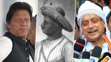 पाकिस्तान के पीएम इमरान खान ने टीपू सुल्तान को किया सलाम, शशि थरूर ने की तारीफ