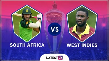 SA vs WI, ICC Cricket World Cup 2019: बारिश के कारण दक्षिण अफ्रीका-वेस्टइंडीज मैच रद्द, दोनों टीमों को एक-एक अंक मिले