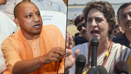 प्रियंका गांधी वाड्रा ने उत्तर प्रदेश में बढ़ते अपराध पर साधा निशाना, बीजेपी ने किया पलटवार