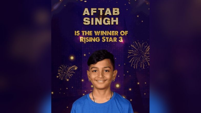 'राइजिंग स्टार 3' के विजेता बने आफताब सिंह, सलमान खान के लिए गाने की ख्वाहिश