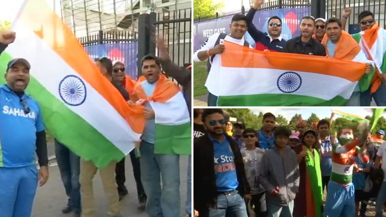 IND vs SA, ICC Cricket World Cup 2019: स्टेडियम के बाहर लगा फैन्स का जमावड़ा,  भारतीय टीम के लिए जमकर किया चीयर, देखें तस्वीरें