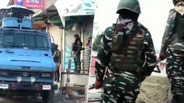 जम्मू-कश्मीर: सुरक्षाबलों और आतंकियों के बीच  24 घंटे के भीतर दूसरा मुठभेड़, 2-3 आतंकियों को घेरा