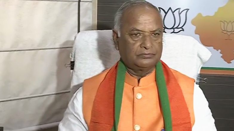राजस्थान के बीजेपी अध्यक्ष मदन लाल सैनी ने अकबर को बताया चरित्रहीन, गंदे काम करने काम करने जाता था मीना बाजार