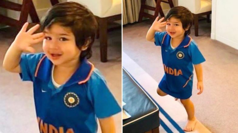 टीम इंडिया की शानदार जीत के बाद करीना के लाड़ले तैमूर ने किया ऐसा काम की तस्वीर हो गई वायरल