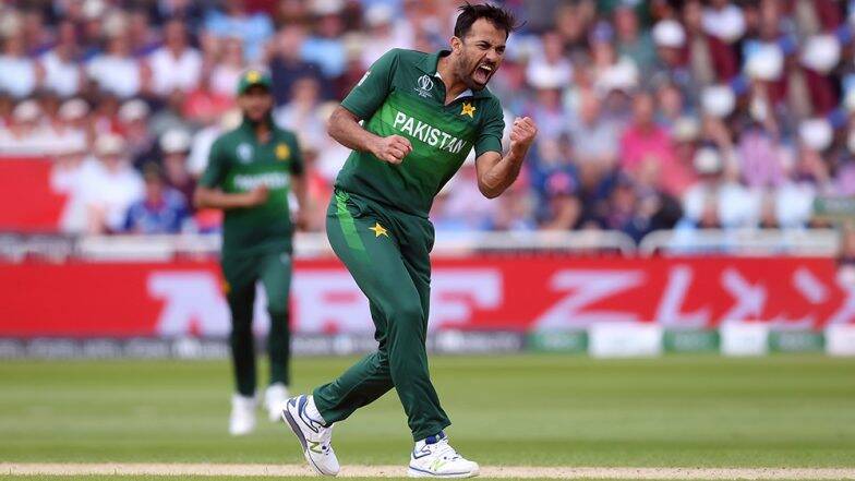 PAK vs ENG ICC Cricket World Cup 2019: वहाब रियाज ने 787 दिन बाद लिया पहला विकेट, फिर इस तरह मनाया जश्न, देखें तस्वीर