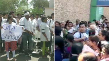 पश्चिम बंगाल से लेकर दिल्ली- मुंबई तक हड़ताल पर डॉक्टर, AIIMS के बाहर जमा हुई भीड़