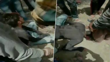 मध्यप्रदेश में शर्मसार करने वाली घटना, शादी में विवाद के बाद पहले व्यक्ति को पीटा फिर जूतों पर रगड़वाई नाक- देखें विडियो