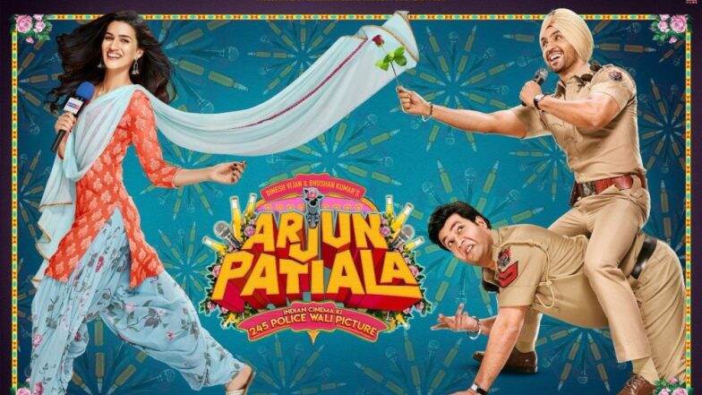 दिलजीत दोसांझ, कृति सेनन और वरुण शर्मा की कॉमेडी फिल्म अर्जुन पटियाला का मजेदार ट्रेलर हुआ रिलीज दिलजीत दोसांझ, कृति सेनन और वरुण शर्मा की कॉमेडी फिल्म अर्जुन पटियाला का मजेदार ट्रेलर हुआ रिलीज