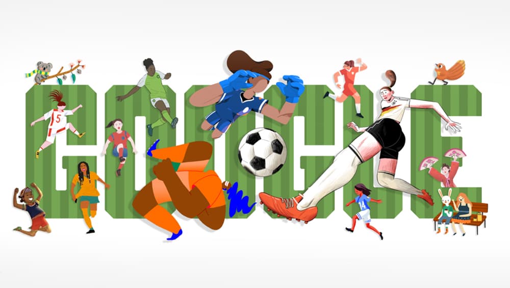 Women's World Cup 2019: महिला विश्व कप 2019 का पहला दिन आज, Google ने बनाया खास Doodle Women's World Cup 2019: महिला विश्व कप 2019 का पहला दिन आज, Google ने बनाया खास Doodle