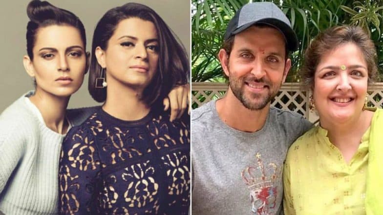 कंगना रनौत की बहन रंगोली का चौंकाने वाला खुलासा, कहा- ऋतिक अपनी बहन सुनैना को भिजवाना चाहते हैं जेल कंगना रनौत की बहन रंगोली का चौंकाने वाला खुलासा, कहा- ऋतिक अपनी बहन सुनैना को भिजवाना चाहते हैं जेल