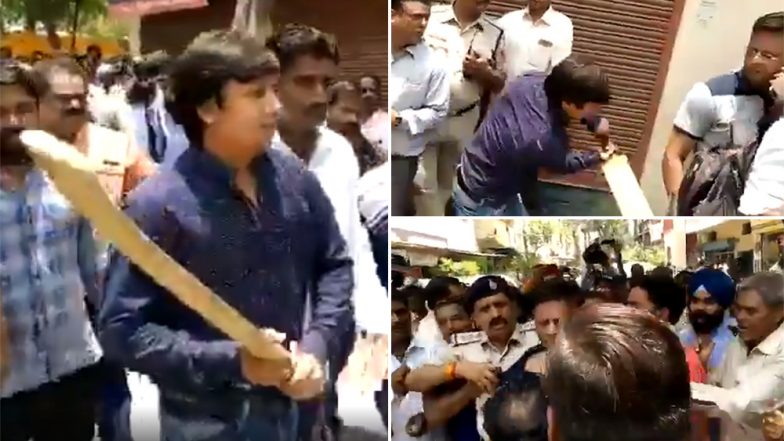 इंदौर नगर निगम ने अपने 21 तमाशबीन कर्मचारियों को निकाला, आकाश विजयवर्गीय से अधिकारी को नहीं बचाने का आरोप