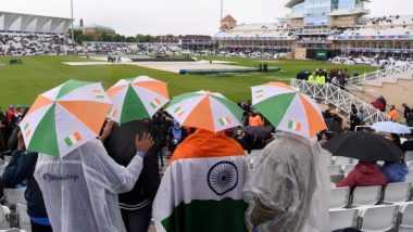 IND vs NZ, ICC CWC 2019: बारिश की वजह से भारत बनाम न्यूजीलैंड का मैच हुआ रद्द, दोनों टीमों को मिले एक-एक अंक