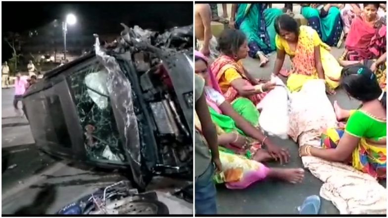 पटना: तेज रफ्तार SUV ने फुटपाथ पर सो रहे बच्चों को कुचला, 3 की मौत, लोगों ने ड्राइवर को पीट-पीटकर मार डाला