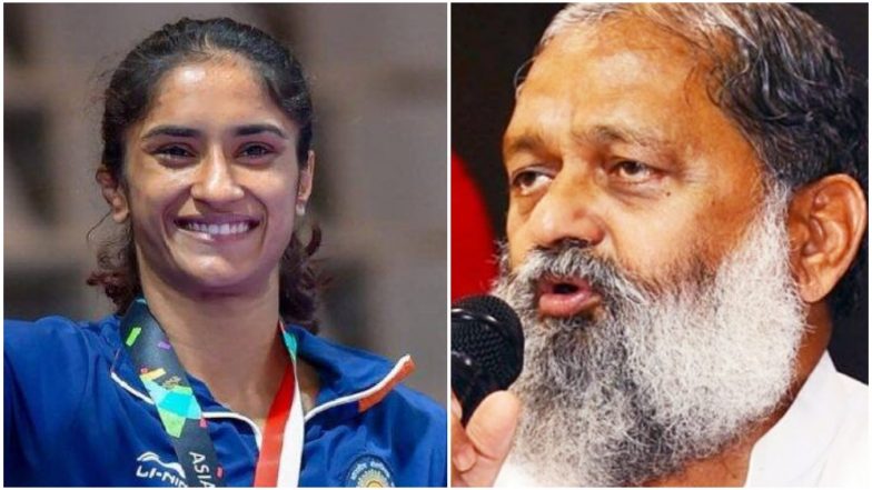 महिला रेसलर विनेश फोगाट ने खोली हरियाणा के मंत्री अनिल विज के दावों की पोल, कहा- सूबे में खिलाड़ियों को नहीं मिल रही सुविधा