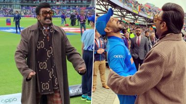 India vs Pakistan, ICC Cricket World Cup 2019: रणवीर सिंह पहुंचे मेनचेस्टर, शिखर धवन के साथ क्रिकेट ग्राउंड पर की मस्ती 