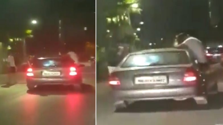 मुंबई: चलती कार में युवक कर रहे थे स्टंट, वीडियो हुआ वायरल- पुलिस ने लिया एक्शन