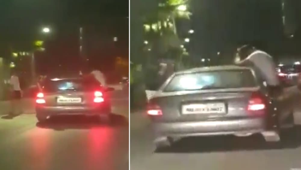 मुंबई: चलती कार में युवक कर रहे थे स्टंट, वीडियो हुआ वायरल- पुलिस ने लिया एक्शन