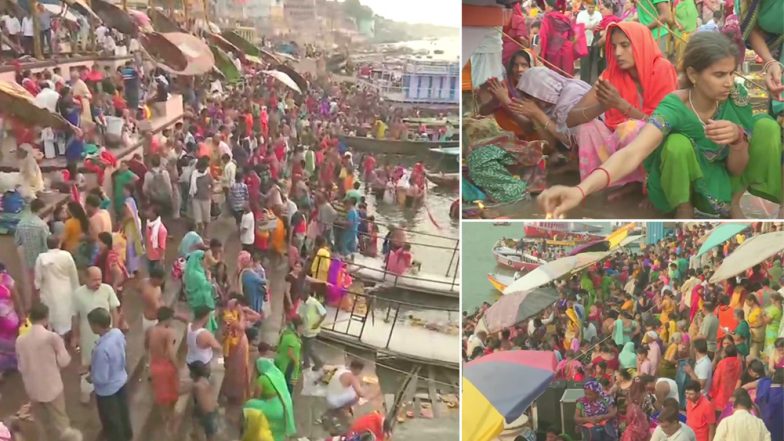 Ganga Dussehra 2019: हजारों की संख्या में श्रद्धालुओं ने गंगा के घाटों पर लगाई आस्‍था की डुबकी