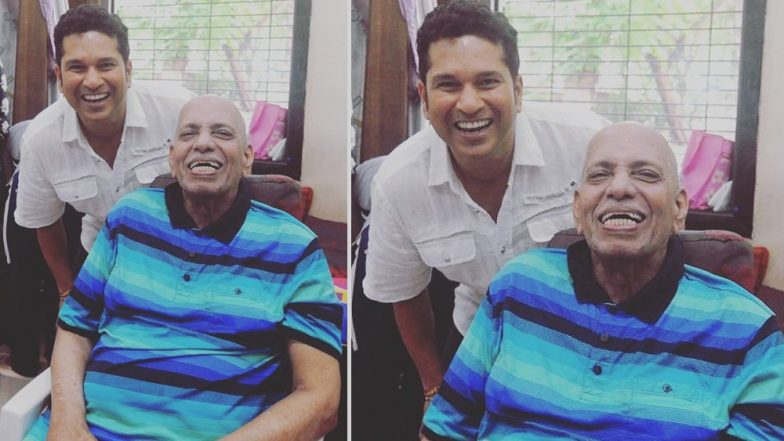 गुरु पूर्णिमा के अवसर पर सचिन तेंदुलकर ने अपने कोच रमाकांत आचरेकर को किया याद, शेयर की ये खास तस्वीर