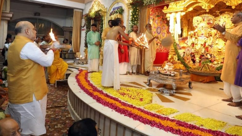 केंद्रीय गृह मंत्री अमित शाह ने जगन्नाथ मंदिर में की 'मंगला आरती', गुजरात की वार्षिक जगन्नाथ रथ यात्रा शुरू