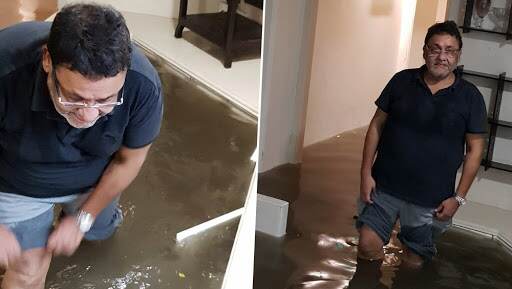 मुंबई में भारी बारिश, NCP प्रवक्ता नवाब मलिक के घर में घुसा पानी, सोशल मीडिया पर शेयर की फोटो मुंबई में भारी बारिश, NCP प्रवक्ता नवाब मलिक के घर में घुसा पानी, सोशल मीडिया पर शेयर की फोटो