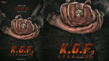 KGF: Chapter 2 का लुक पोस्टर हुआ रिलीज, सामने आई खौफनाक विलन अधीरा की पहली झलक