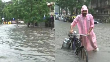 मुंबई में मानसून दोबारा हुआ सक्रिय, कई जगहों पर हुआ जलभराव, बढ़ी ट्रैफिक की समस्या