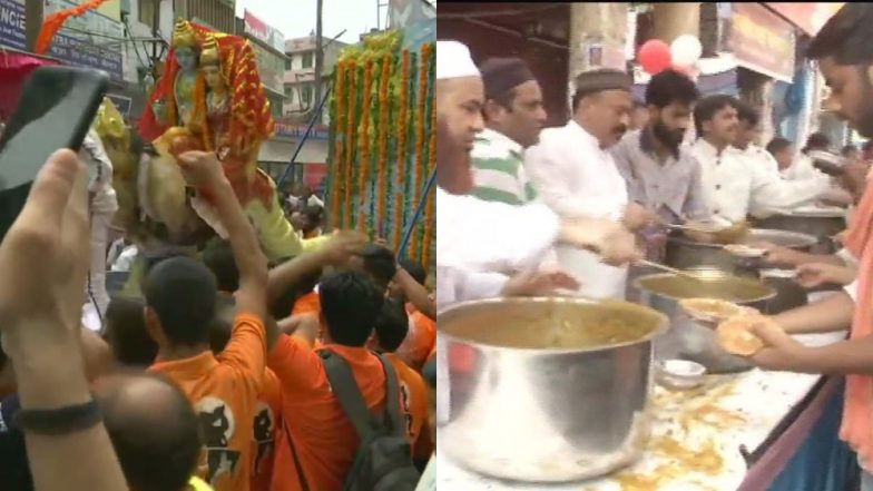दिल्ली: हौज काजी मंदिर में प्राण प्रतिष्ठा के साथ हुई मूर्तियों की स्थापना, मुस्लिम समुदाय ने परोसा खाना