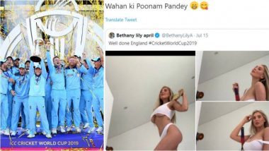 XXX Star Bethany Lily April ने न्यूड होकर मनाया इंग्लैंड की जीत का जश्न, लोगों ने कहा- अंग्रेजों की पूनम पांडे