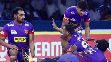 Pro Kabaddi League 2019: दबंग दिल्ली ने जयपुर पिंक पैंथर्स को 35-24 से हराया