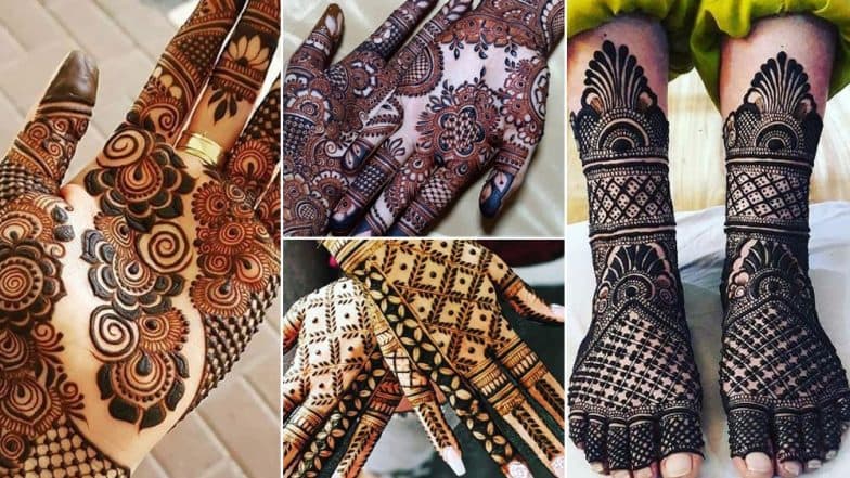 Hariyali Teej 2019 Mehandi Designs: हरियाली तीज पर हाथों में लगाएं अपने पिया के नाम की मेहंदी, ट्राई करें ये आकर्षक डिजाइन Hariyali Teej 2019 Mehandi Designs: हरियाली तीज पर हाथों में लगाएं अपने पिया के नाम की मेहंदी, ट्राई करें ये आकर्षक डिजाइन