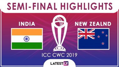 IND vs NZ, CWC Semi Final 2019: न्यूजीलैंड ने भारत को 18 रनों से हराया