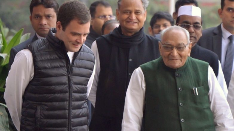 राहुल गांधी का इस्तीफा, मोतीलाल वोरा हो सकते हैं कांग्रेस के अंतरिम अध्यक्ष
