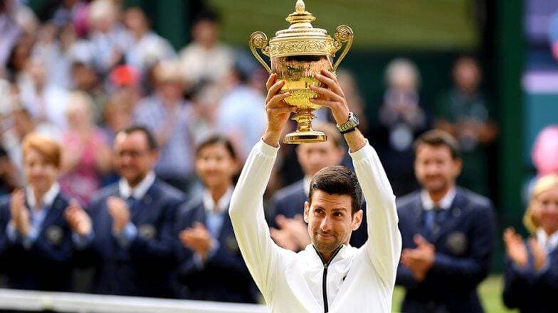 Wimbledon 2019: रोजर फेडरर को मात देते हुए नोवाक जोकोविच ने जीता 16वां ग्रैंडस्लैम खिताब Wimbledon 2019: रोजर फेडरर को मात देते हुए नोवाक जोकोविच ने जीता 16वां ग्रैंडस्लैम खिताब