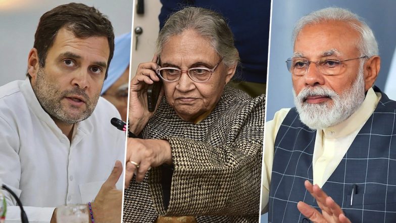 Sheila Dikshit: शीला दीक्षित के निधन पर राष्ट्रपति,पीएम मोदी, राहुल गांधी सहित कई नेताओं ने जताया शोक