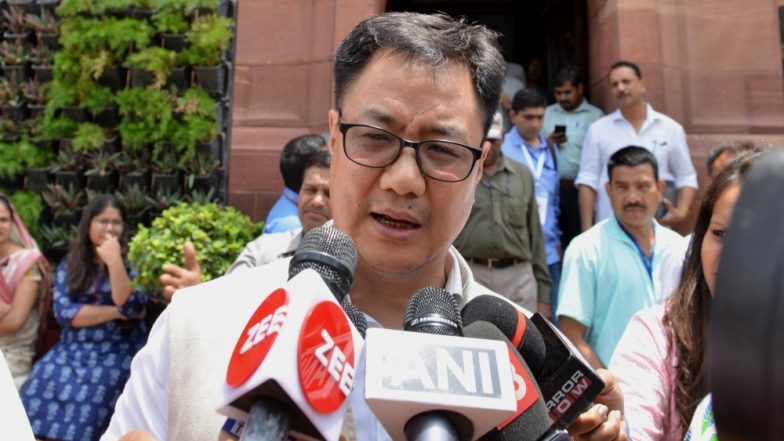खेल मंत्री किरेन रिजिजू ने बर्मिंघम राष्ट्रमंडल में निशानेबाजी को शामिल करने के लिए लिखा पत्र
