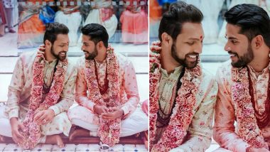 Gay Marriage: अमेरिका में भारतीय गे कपल की इस शादी ने मचाया धूम, माना गया अब तक की सबसे स्टाइलिश शादी, देखें वायरल तस्वीरें