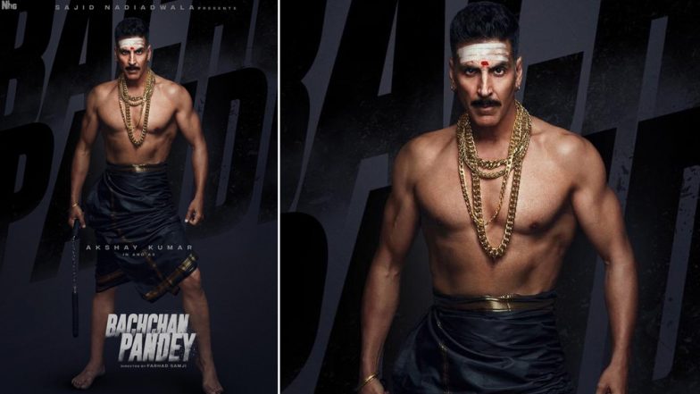 FIRST LOOK: बच्चन पांडे बने अक्षय कुमार का इंटेंस लुक आया सामने, क्रिस्मस 2020 को देंगे दस्तक