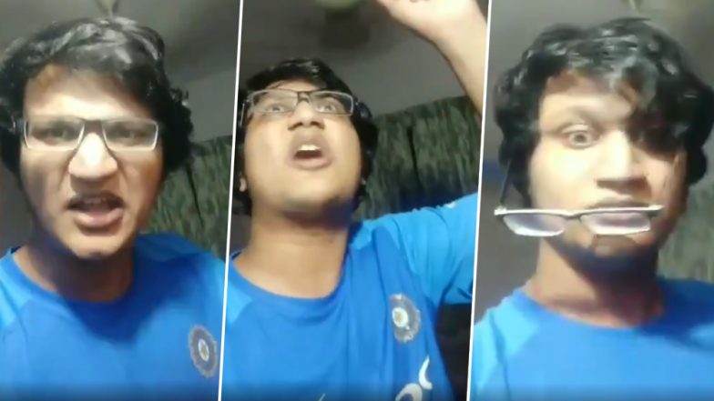 भारत के न्यूजीलैंड से मैच हारने के बाद इस लड़के ने खोया आपा, खुद को मारे चाटे, देखें वायरल वीडियो