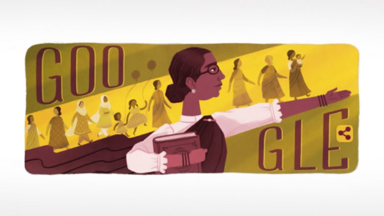Muthulakshmi Reddi 133rd Birthday: मुथुलक्ष्मी रेड्डी की जयंती पर गूगल ने डूडल बनाकर किया याद, देश की पहली महिला जिन्होंने लड़कों के स्कूल में लिया था दाखिला