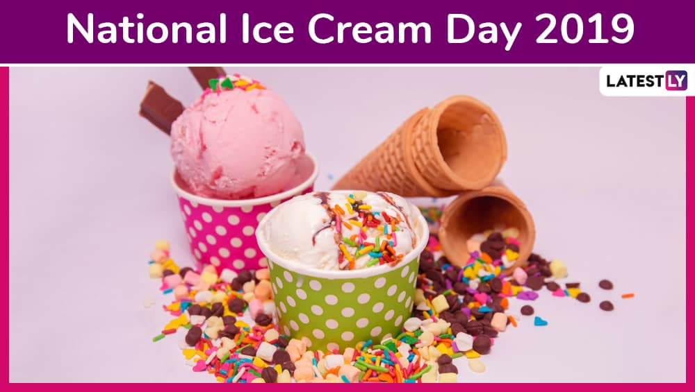 National Ice Cream Day 2019: आज है नैशनल आइसक्रीम डे, जानिए कब और कैसे हुई इसकी शुरुआत National Ice Cream Day 2019: आज है नैशनल आइसक्रीम डे, जानिए कब और कैसे हुई इसकी शुरुआत