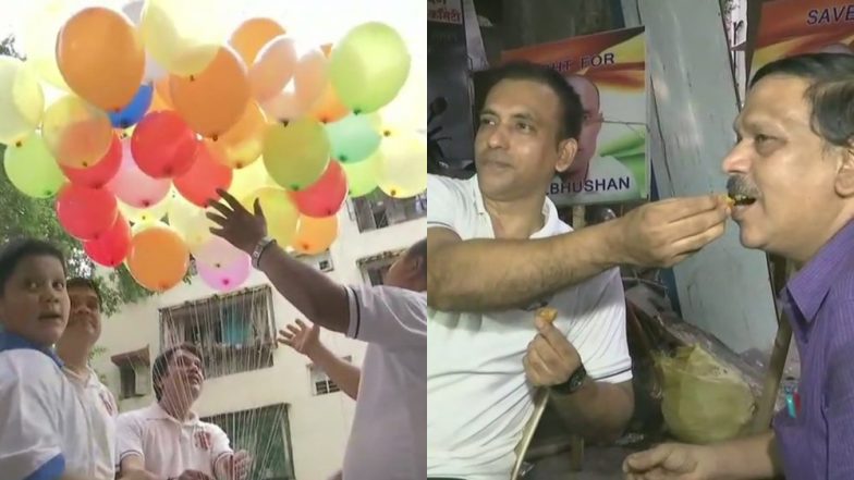 कुलभूषण जाधव मामला: ICJ के फैसले के बाद मुंबई में दोस्तों ने मनाया जश्न, ऐसे जाहिर की खुशी