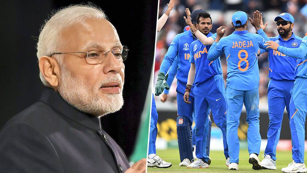IND vs NZ, ICC CWC 2019 Semi-Final: पीएम मोदी का ट्वीट-हमें भारतीय क्रिकेट टीम पर बहुत गर्व है, हार-जीत जीवन का हिस्सा IND vs NZ, ICC CWC 2019 Semi-Final: पीएम मोदी का ट्वीट-हमें भारतीय क्रिकेट टीम पर बहुत गर्व है, हार-जीत जीवन का हिस्सा