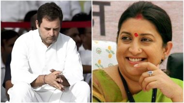 Smriti Irani attacks Rahul Gandhi: स्मृति इरानी ने राहुल गांधी को किसानों से किए वादे की याद दिलाई