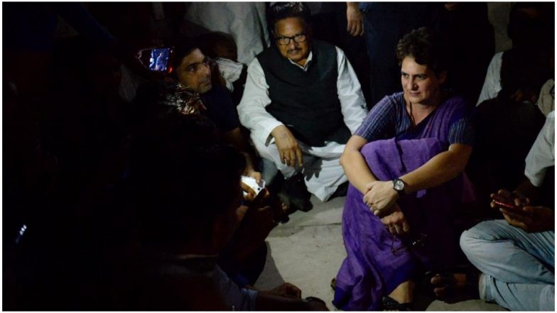 सोनभद्र नरसंहार: प्रियंका गांधी ने कहा- जमानत नहीं लूंगी, जेल जाने को तैयार हूं