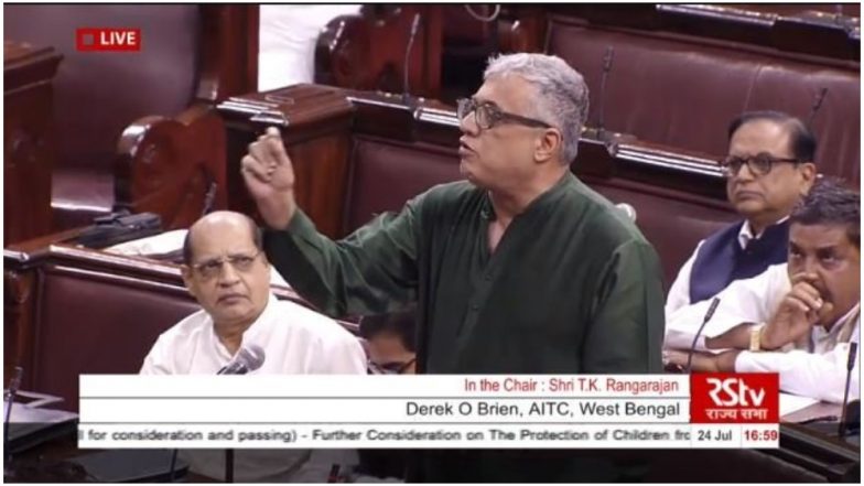 TMC सासंद डेरेक ओ ब्रायन ने राज्यसभा में बताया- 13 साल की उम्र में हुआ था यौन शोषण का शिकार