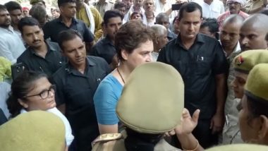 उत्तर प्रदेश: प्रियंका गांधी को हिरासत में लेने पर कांग्रेस ने किया विरोध, 'तानाशाही बंद करो' का लगाया नारा